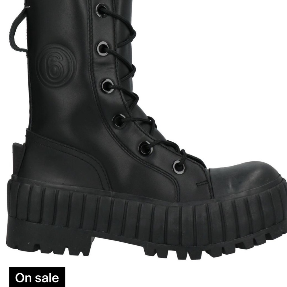 MM6 Maison Margiela trunk boots size 37.5
